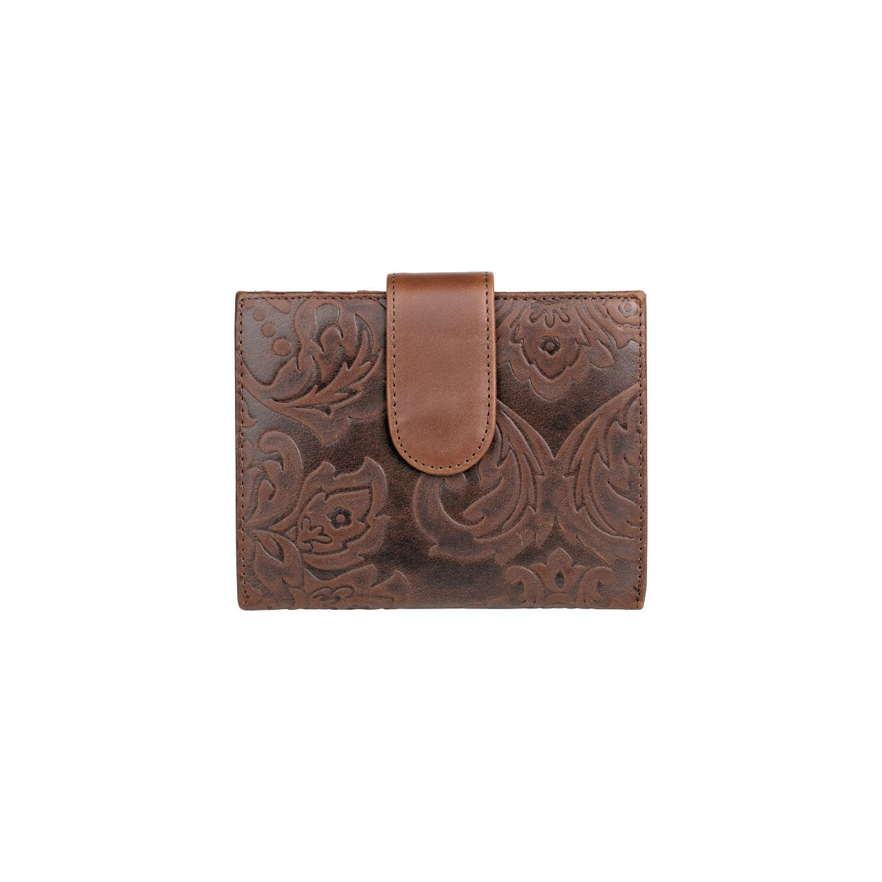 Tooled Leather Lexington Wallet