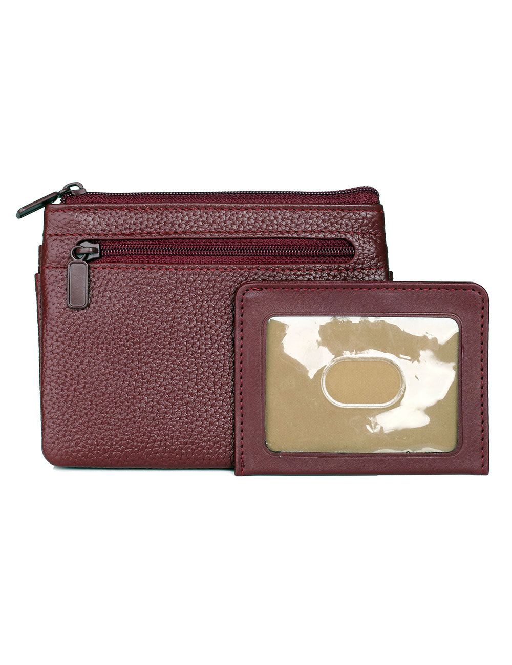 Hudson Leather Large ID Coin Card Case