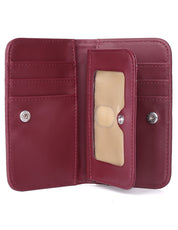 Hudson Leather Snap Card Case