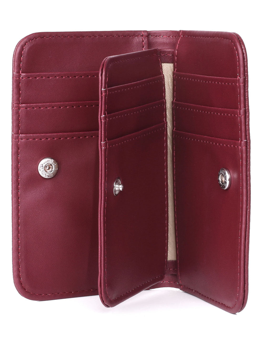 Hudson Leather Snap Card Case