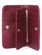 Hudson Leather Snap Card Case
