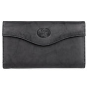 Heiress Leather Organizer Clutch