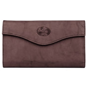 Heiress Leather Organizer Clutch