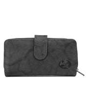 Heiress Leather Checkbook Wallet