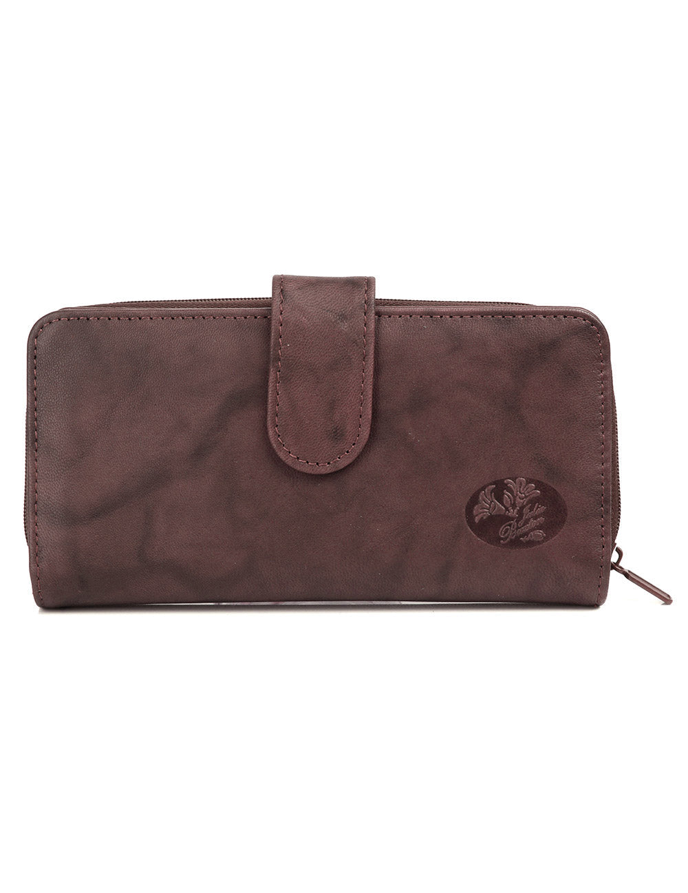 Heiress Leather Checkbook Wallet