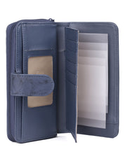 Heiress Leather Checkbook Wallet