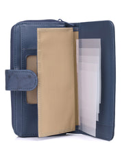 Heiress Leather Checkbook Wallet