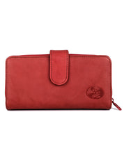 Heiress Leather Checkbook Wallet