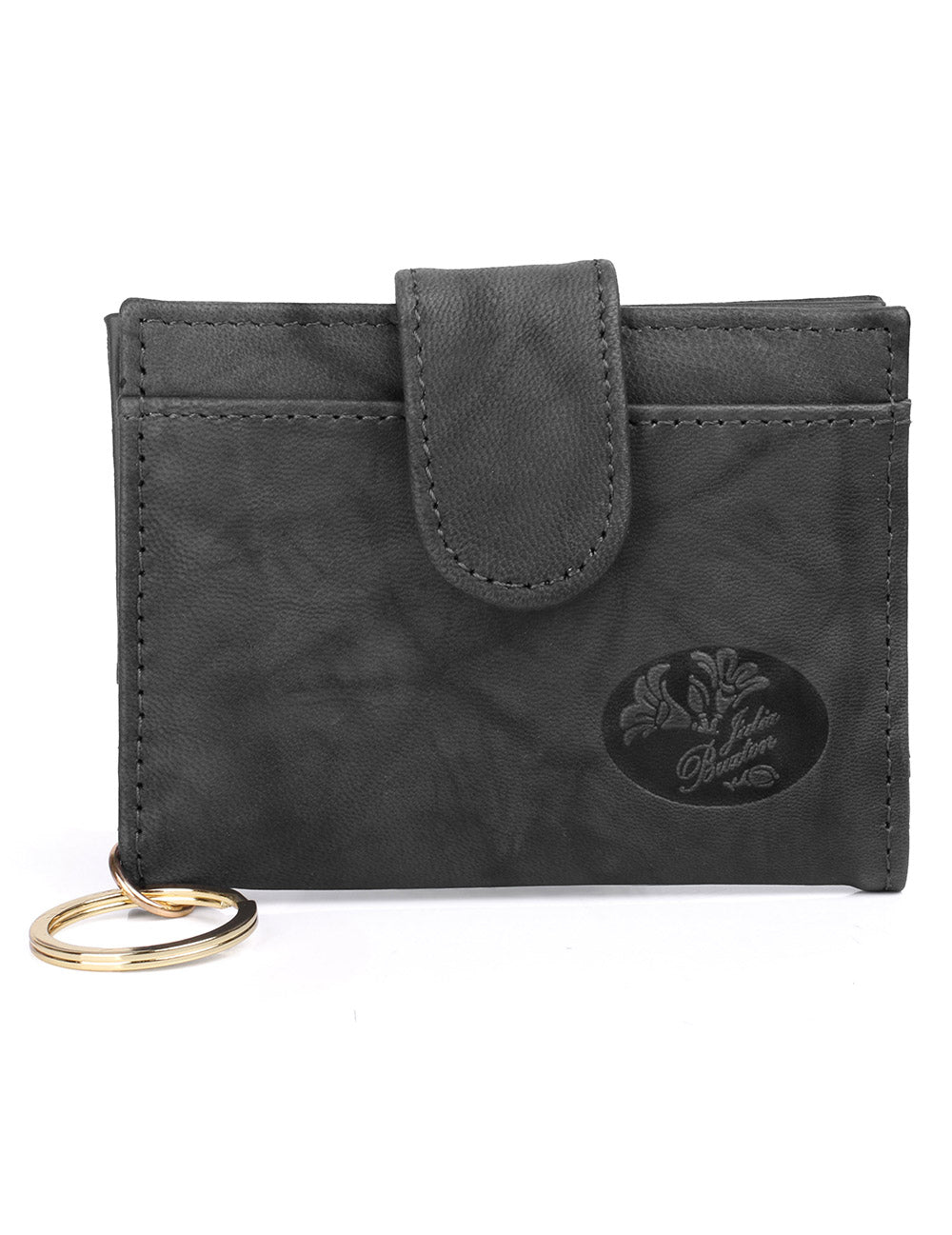 Heiress Leather Tab Card Case