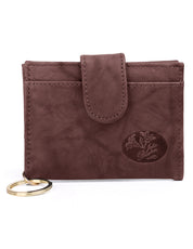 Heiress Leather Tab Card Case