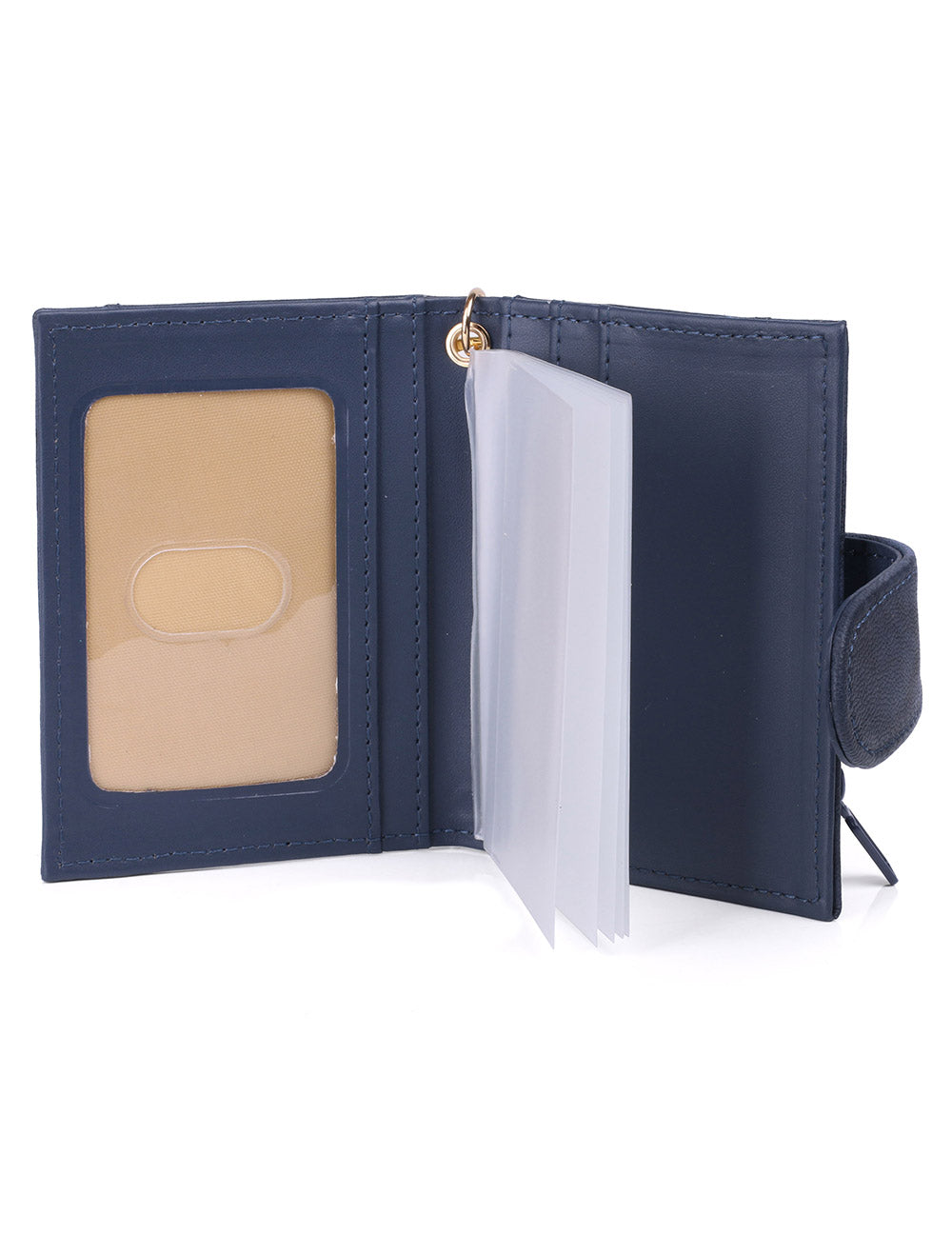 Heiress Leather Tab Card Case