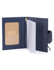 Heiress Leather Tab Card Case