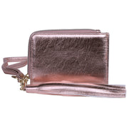 L-zip Coin Case with Strap