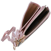 L-zip Coin Case with Strap