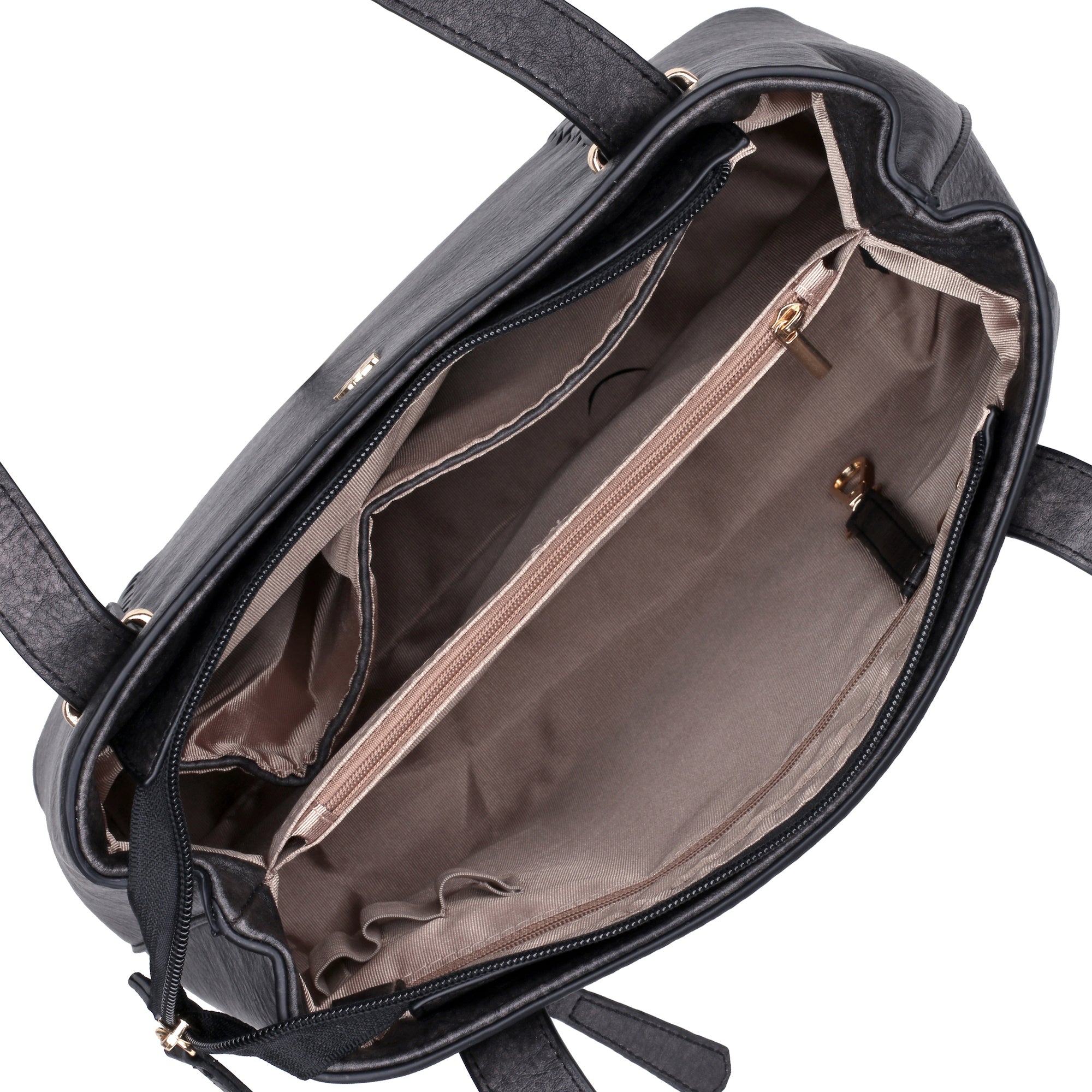 Ludlow Triple Compartment Tote Bag