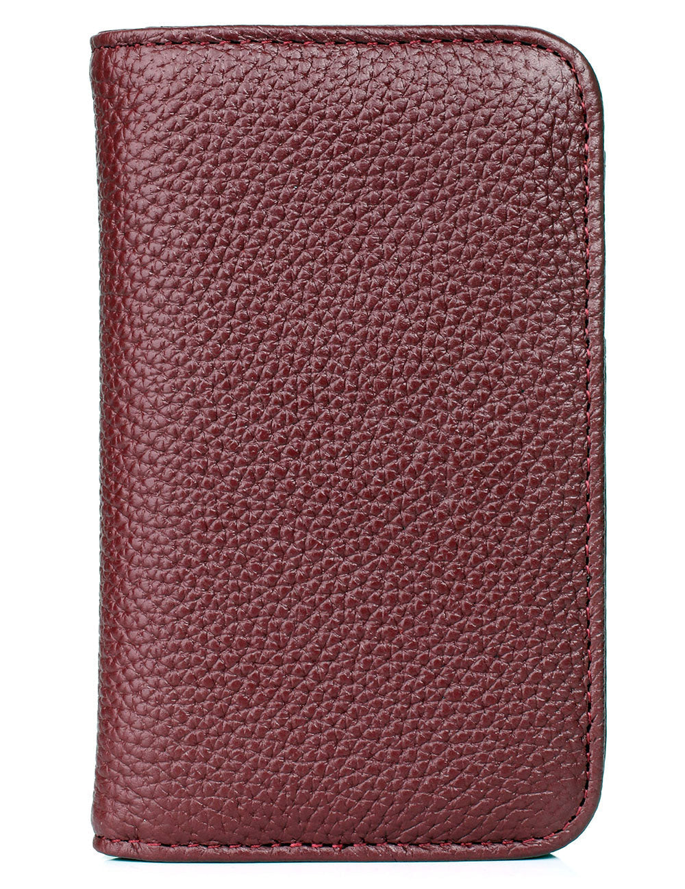 Hudson Leather Snap Card Case