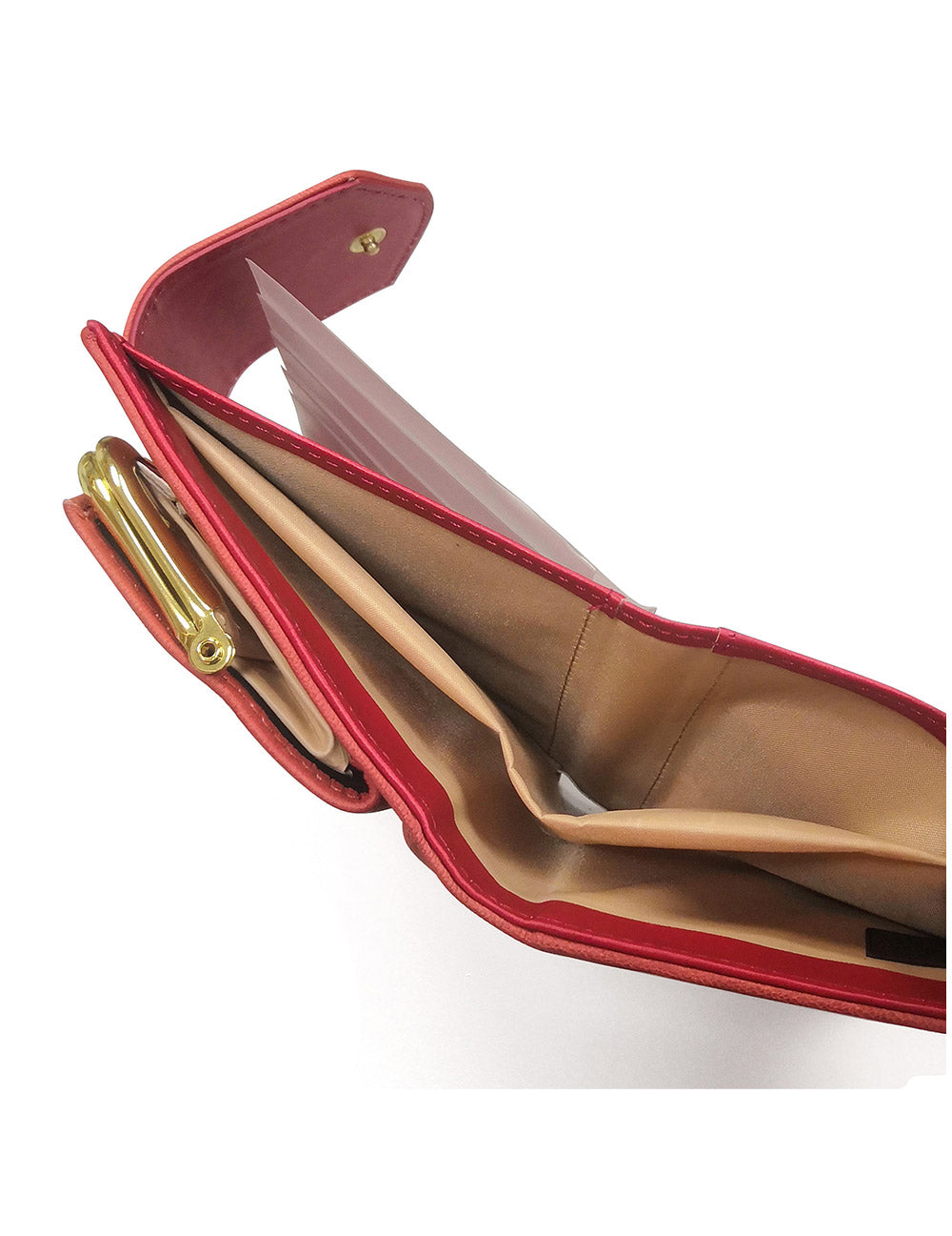 Heiress Leather Tab Card Case