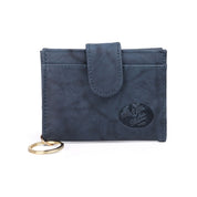 Heiress Leather Tab Card Case