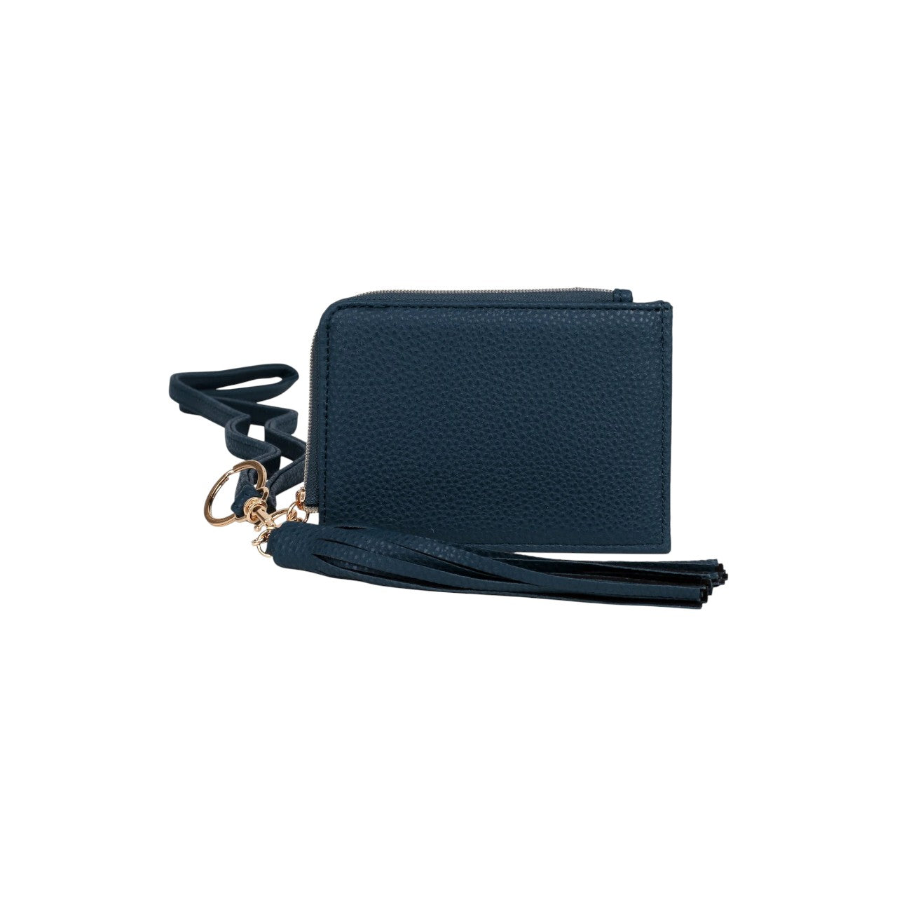 L-zip Coin Case with Strap