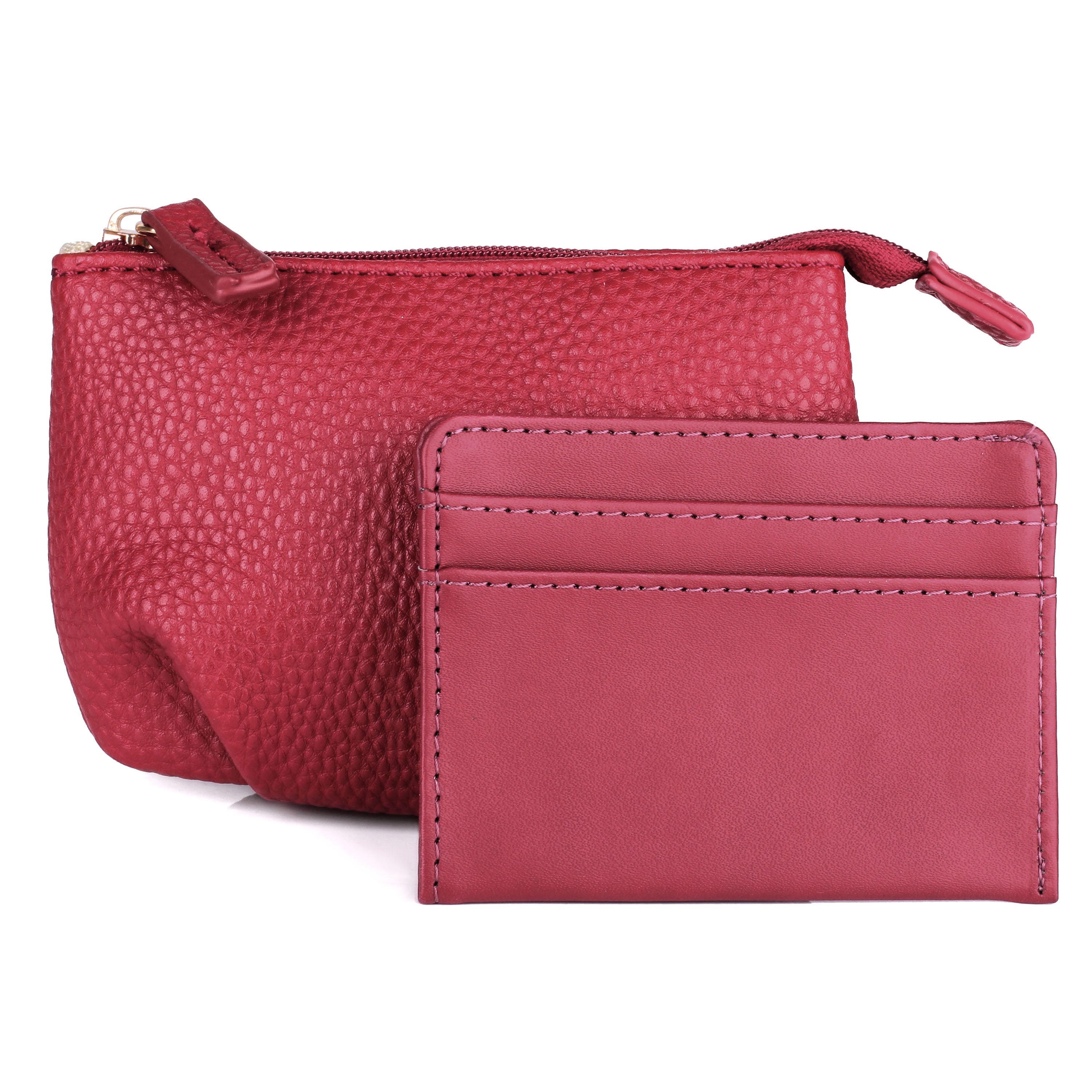 Pleated Coin Pouch