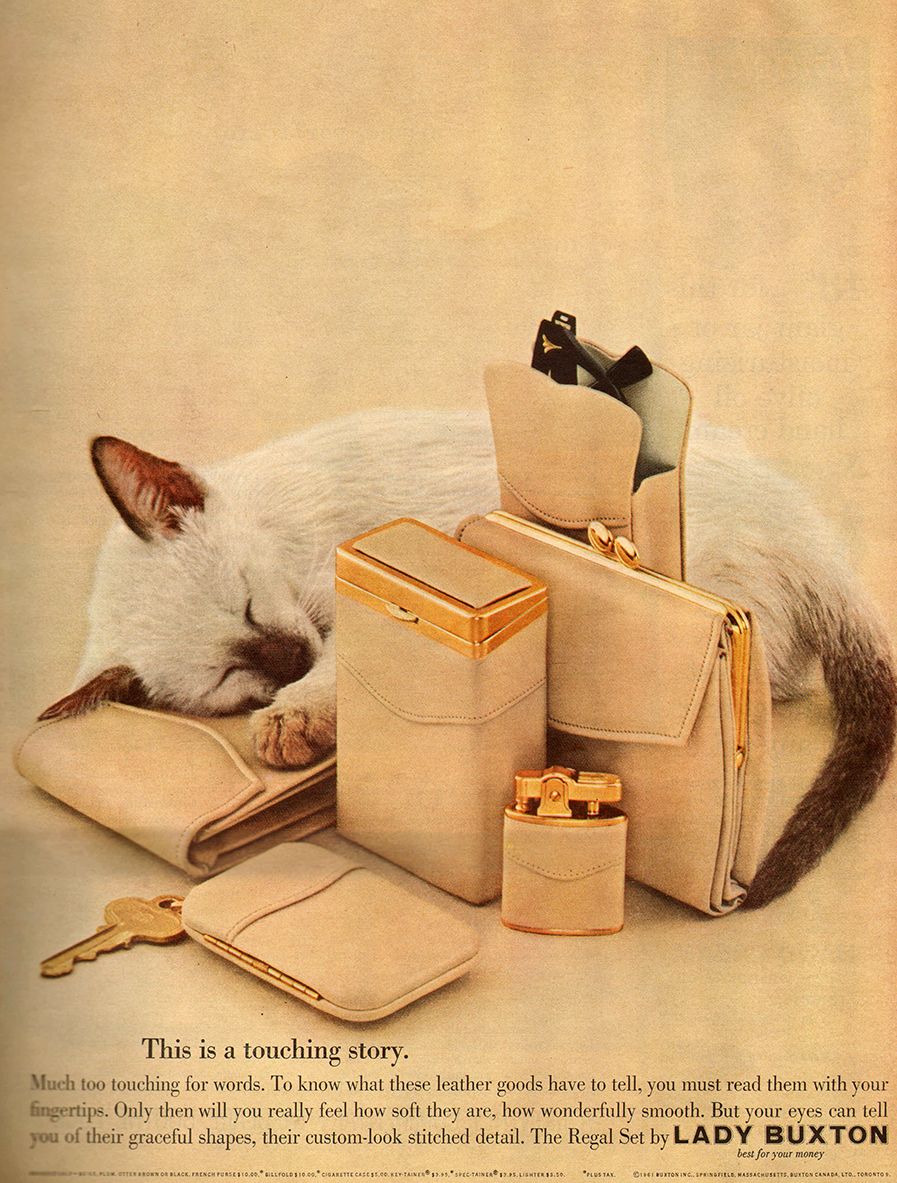 Vintage Julia Buxton Ad for The Regal Set by Lady Buxton